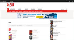 Desktop Screenshot of cluj.24fun.ro