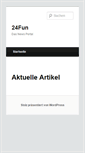 Mobile Screenshot of 24fun.ch